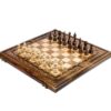 Parduodami klasikiniai prabangūs šachmatų-Backgammon šachmatų rinkiniai